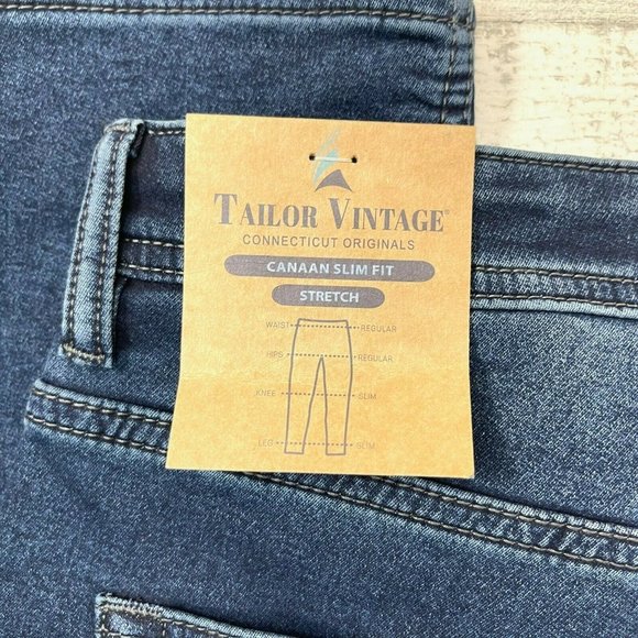 Tailor Vintage Jeans | Tailor Vintage Canaan Slim Fit Denim Jeans Comfort | Poshmark